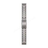 Ремешок сменный Garmin QuickFit 22 мм (титановый) серебристый